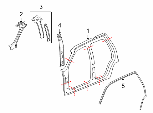 2010 Chevy Tahoe Uniside Diagram 1 - Thumbnail