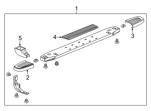 2021 Chevy Silverado 1500 Running Board Diagram 11 - Thumbnail