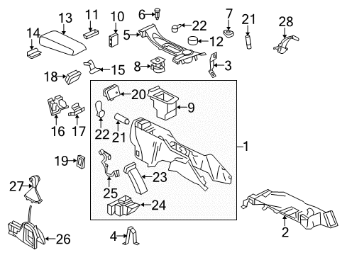 Control,Automatic Transmission Diagram for 15922397