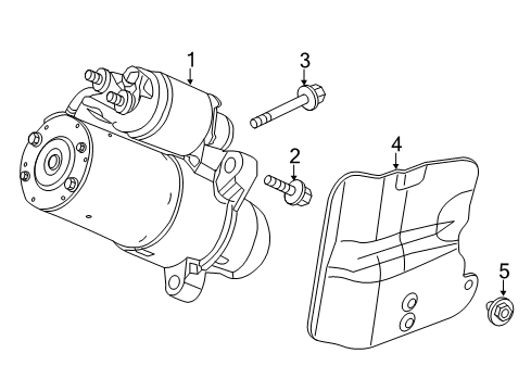 2018 Cadillac CTS Starter, Electrical Diagram 2 - Thumbnail