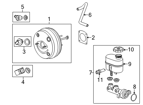 2010 Chevy Avalanche Dash Panel Components Diagram