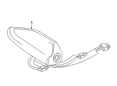 2023 Cadillac CT4 Antenna & Radio Diagram