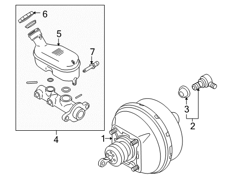 2007 Buick Terraza Dash Panel Components Diagram