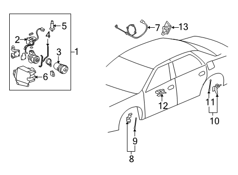 2009 Cadillac DTS Stability Control Diagram