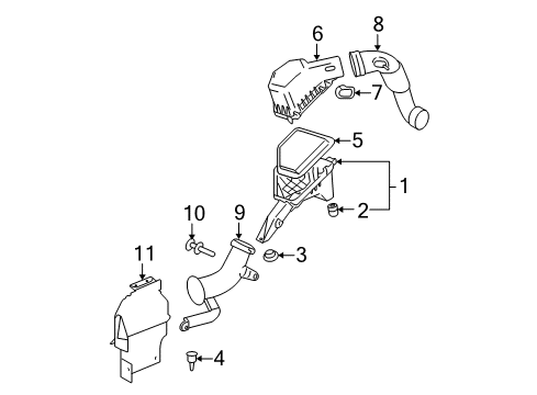 2010 Chevy Cobalt Filters Diagram 3 - Thumbnail