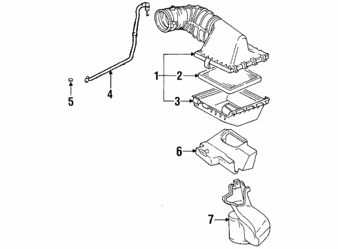 1995 Cadillac Eldorado Air Intake Diagram