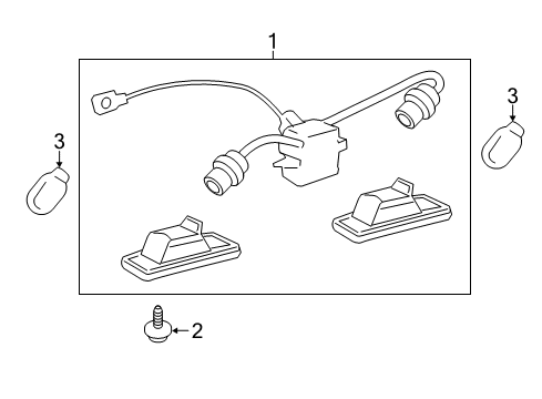 2014 Chevy Cruze Bulbs Diagram 5 - Thumbnail