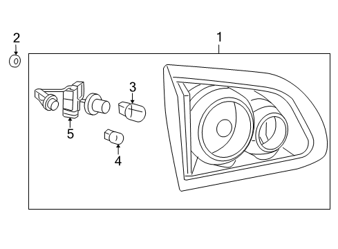 2009 Buick Enclave Backup Lamps Diagram