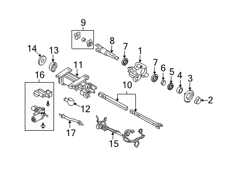 2012 Chevy Corvette Cable Asm,Steering Column Telescope Actuator Diagram for 26089896