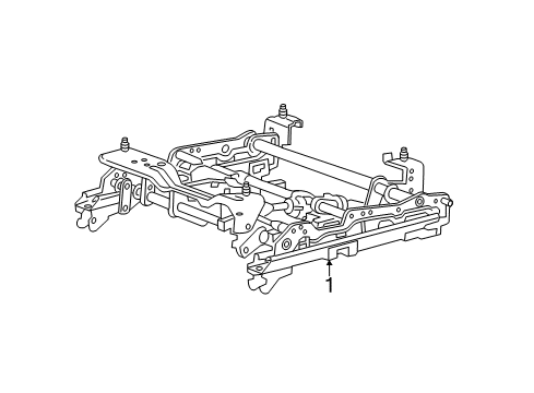 2006 Chevy Monte Carlo Power Seats Diagram 2 - Thumbnail