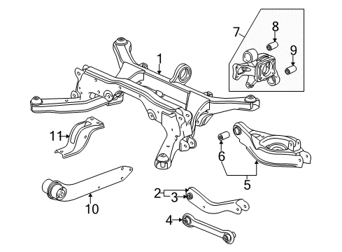 2006 Chevy Equinox Rear Suspension Diagram