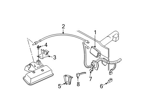 2000 Chevy S10 Cruise Control System, Electrical Diagram