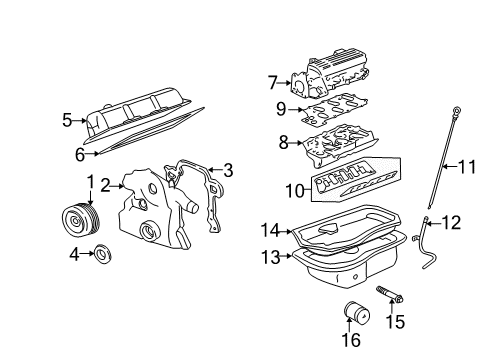 1995 Chevy Camaro Intake Manifold Diagram 2 - Thumbnail