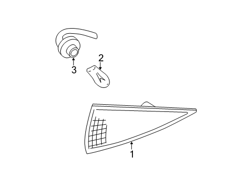 1995 Chevy Cavalier Side Marker Lamps Diagram