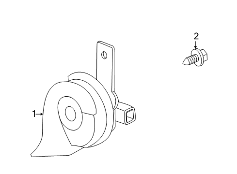 2014 Chevy Traverse Horn Diagram