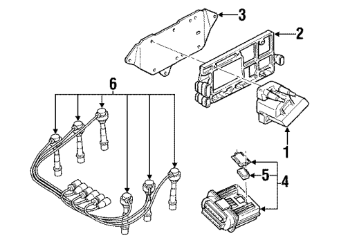 2004 Oldsmobile Silhouette Ignition System Diagram