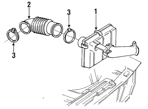 1993 Buick Park Avenue Air Intake Diagram