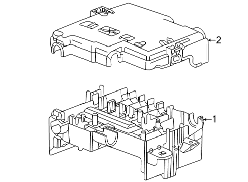 2022 Cadillac CT5 Fuse & Relay Diagram 1 - Thumbnail