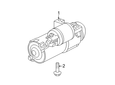 2013 Chevy Equinox Starter Diagram 1 - Thumbnail