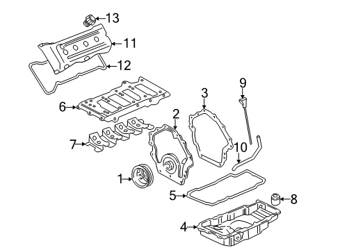 2004 Pontiac Bonneville Filters Diagram 2 - Thumbnail