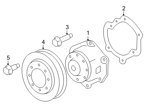 2010 Cadillac SRX Cooling System, Radiator, Water Pump, Cooling Fan Diagram 1 - Thumbnail