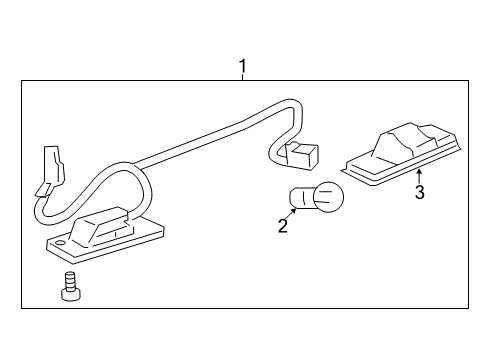 2015 Chevy Captiva Sport License Lamps Diagram