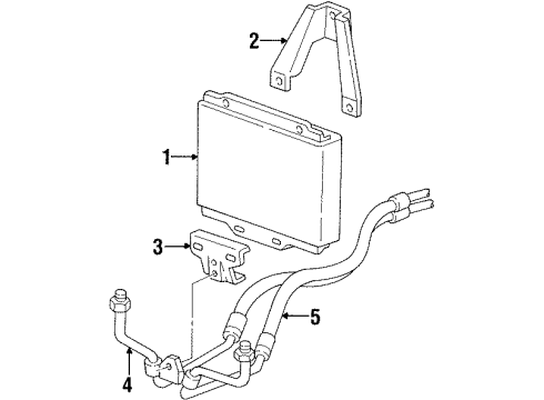 1992 Chevy C2500 Oil Cooler Diagram 2 - Thumbnail