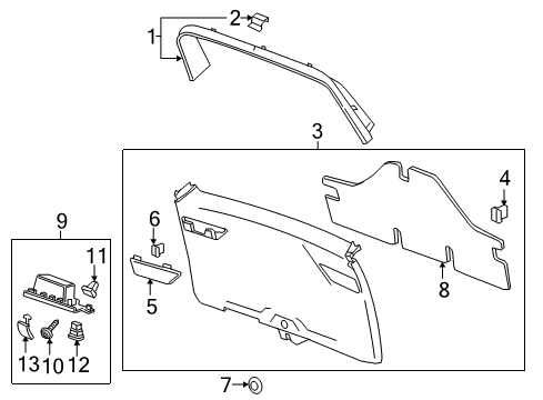 2023 GMC Acadia Lift Gate - Electrical Diagram 2 - Thumbnail