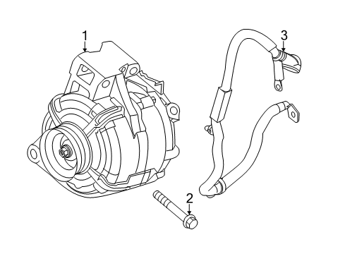 2011 GMC Terrain Alternator Diagram 2 - Thumbnail