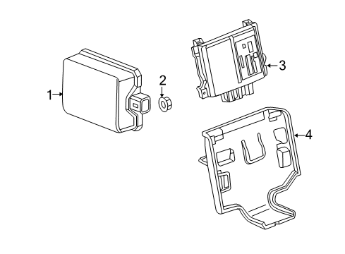 2016 Cadillac SRX Cruise Control System Diagram