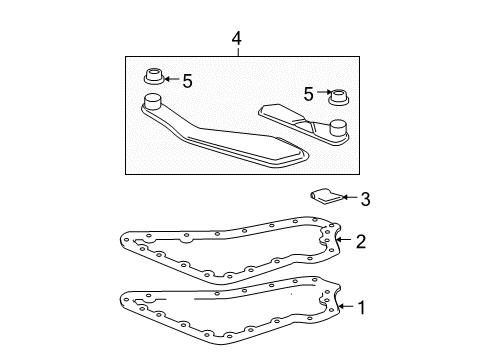 2011 Cadillac DTS Automatic Transmission, Maintenance Diagram