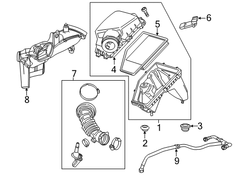 2019 Buick Regal Sportback Air Intake Diagram 1 - Thumbnail