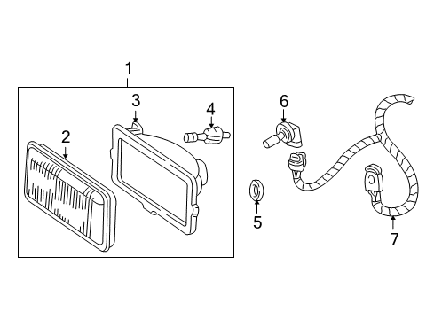 2004 Chevy Blazer Bulbs Diagram 1 - Thumbnail