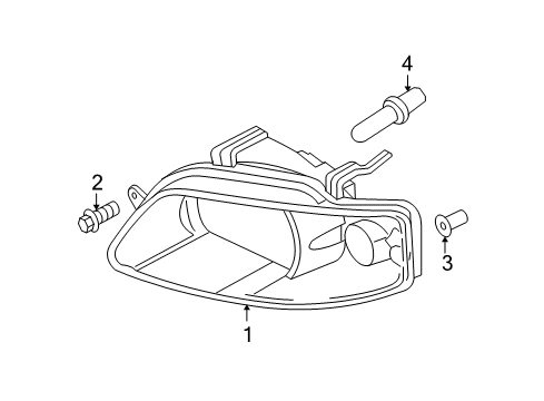 2008 Chevy Aveo5 Headlamps Diagram