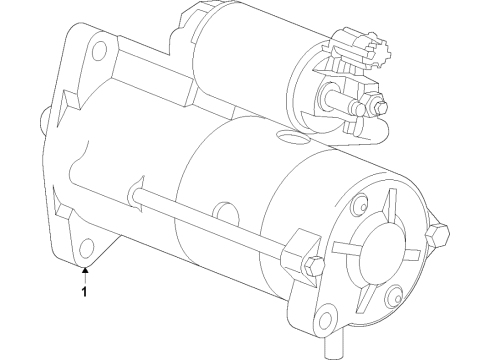 2018 Buick Encore Starter Diagram