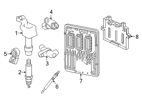 2019 GMC Terrain Ignition System Diagram