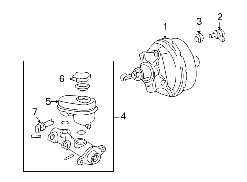 2004 Chevy Impala Dash Panel Components Diagram