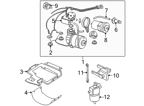 2007 Buick Terraza Ride Control Diagram