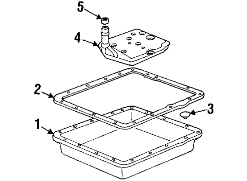 2000 Pontiac Firebird Transmission Diagram