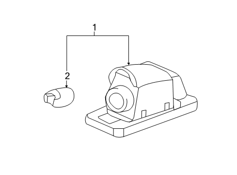 2015 Cadillac ATS Bulbs Diagram 7 - Thumbnail