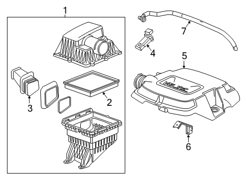 2016 GMC Canyon Filters Diagram 3 - Thumbnail