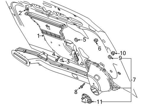 2021 Chevy Silverado 3500 HD Air Intake Diagram 2 - Thumbnail