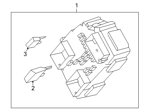 2008 Hummer H2 Fuse & Relay Diagram 2 - Thumbnail