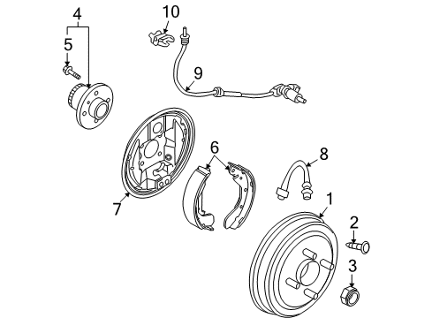 2009 Chevy Aveo5 Anti-Lock Brakes Diagram 3 - Thumbnail