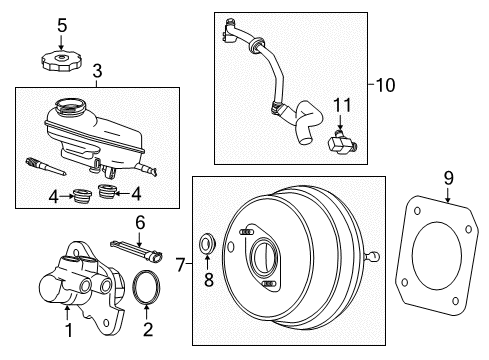 2020 Chevy Camaro Dash Panel Components Diagram 1 - Thumbnail