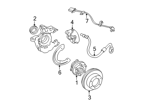 1998 GMC C1500 Front Brakes Diagram 2 - Thumbnail