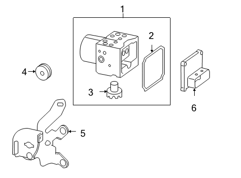 2010 Chevy Impala Anti-Lock Brakes Diagram