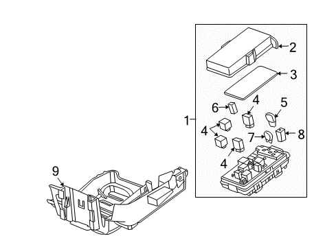 2009 Pontiac G6 Window Defroster Diagram 2 - Thumbnail