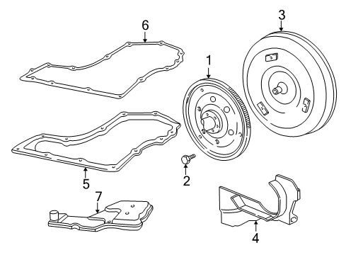 2000 Pontiac Grand Am Transaxle Parts Diagram 2 - Thumbnail