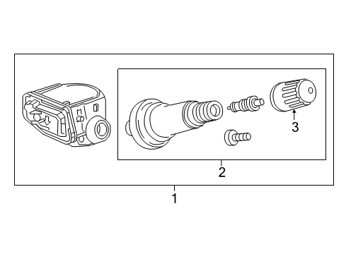 2016 Cadillac CT6 Tire Pressure Monitoring, Electrical Diagram